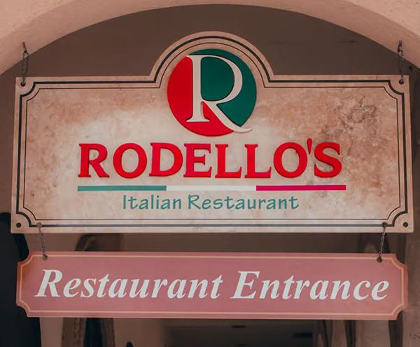 Rodello's Italian Restaurant, Rodello's Italian Restaurant